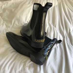 Ralph Lauren rain boots! Sz 8